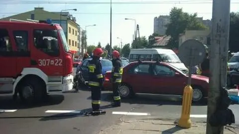 2 samochody zderzyły się na Bemowie