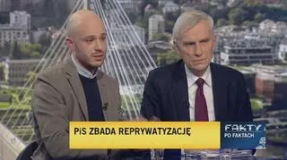 Śpiewak i Święcicki gośćmi "Faktów po Faktach"