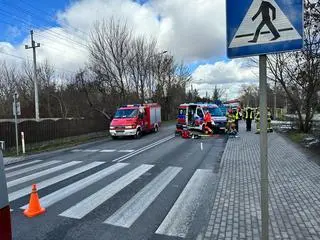 Potrącenie 15-latki w Błoniu 