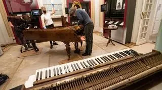 Renowacja ostatniego fortepianu Fryderyka Chopina (archiwum)