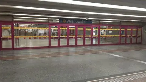 Do zdarzenia doszło na stacji Metro Wilanowska 