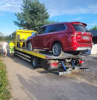 Policja odzyskała skradzione auto 