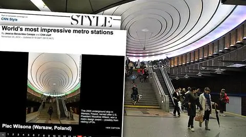 Warszawska stacja w rankingu CNN. "Wygląda, jakby zbudowało ją UFO"