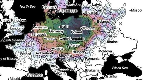 Dokąd dojedziesz z Warszawy w mniej niż 22 godziny