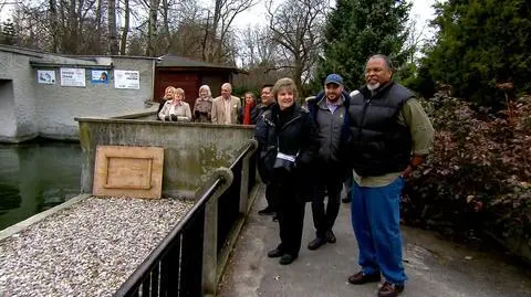 Doradcy Donalda Trumpa w warszawskim zoo 