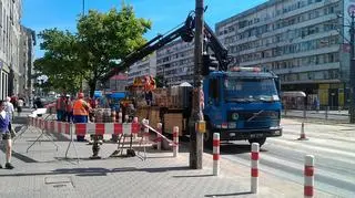 Otwierają Grójecką po awarii wodociągowej