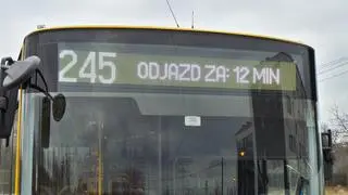 Na Dudziarską wciąż kursuje linia 245