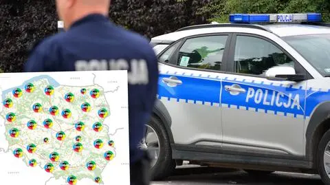 Policja podsumowała działanie Krajowej Mapy Zagrożeń Bezpieczeństwa