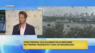 "Uspokajam, Wisła nie dojdzie do stanu ostrzegawczego"