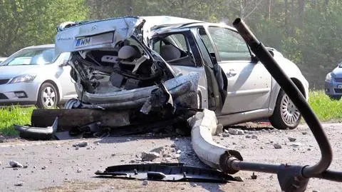 Wypadek w Wawrze. Jechali na maturę