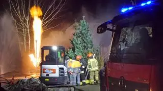 Pożar na Podłużnej