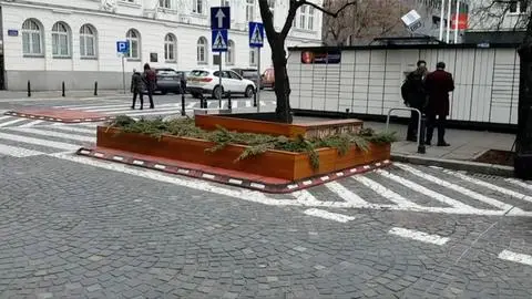 Parklet przy Poznańskiej w Śródmieściu