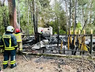 Tragiczny pożar w Starych Załubicach