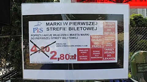 Marki chcą do pierwszej strefy. ZTM nie ma nic przeciwko