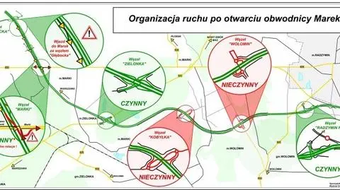 Z S8 nadal nie zjedziesz do Marek. Fiasko przetargu na węzeł