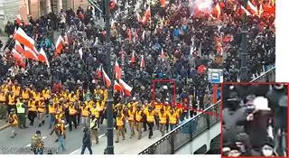 Policja publikuje zdjęcia osób, które mogą mieć związek z podpaleniem mieszkania