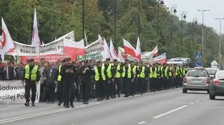 Protest sadowników