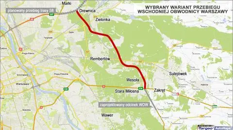 Domykają ring obwodnicy. Wesoła wciąż walczy o tunel