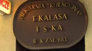 Kazimierz Kałasa założył piekarnię "Kuracyjną" w 1913 roku