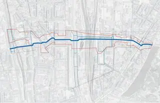 Trasa Tysiąclecia - planowane drogi rowerowe