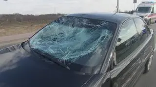 Potrącenie w Tarczynie
