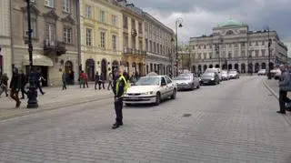 Potrącenie na Krakowskim