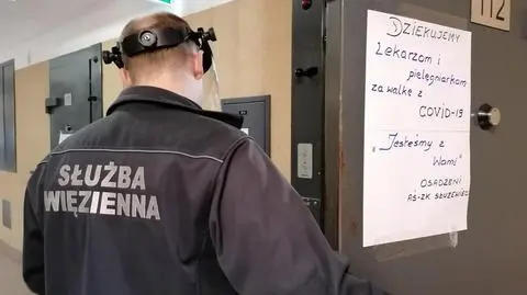 Więźniowie wspierają medyków 