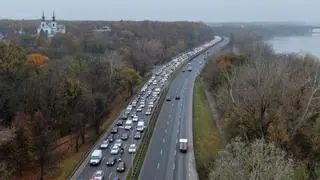 Zderzenie na Wisłostradzie