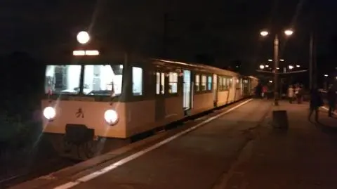 Mężczyzna potrącony przez pociąg