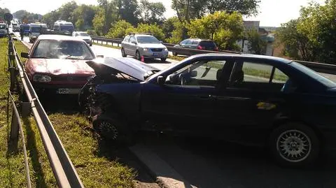 Wypadek na Trakcie Brzeskim. Jedna osoba uciekła