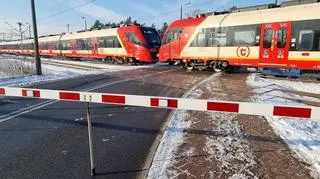 Potrącenie w Legionowie przez pociąg SKM 