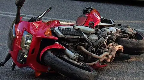 Kolejny motocyklista ranny w wypadku