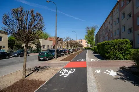 Droga rowerowa na Jana Olbrachta