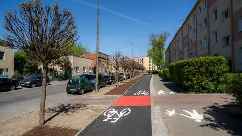 Droga rowerowa na Jana Olbrachta