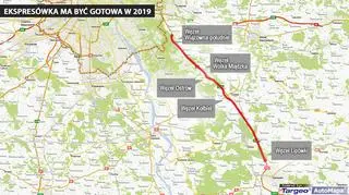 Ekspresówka ma być gotowa w 2019 