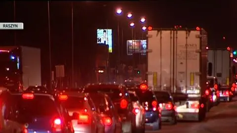 Tłok na trasach wjazdowych