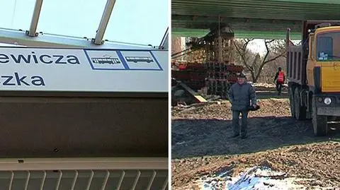 Z nowego tunelu wprost na plac budowy