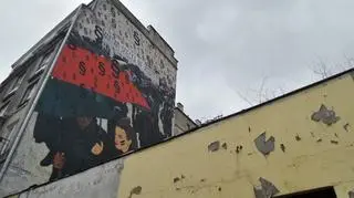 Mural na Targowej