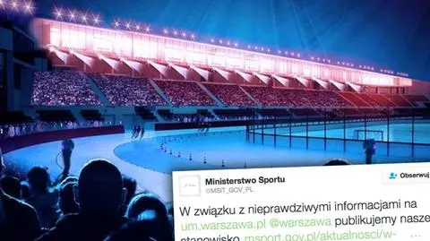 Przepychanka o Stegny i mistrzostwa. Ratusz kontra ministerstwo