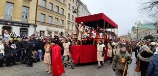 Orszak Trzech Króli wyruszył z placu Zamkowego