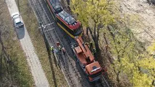 Na Jagiellońskiej wykoleił się tramwaj