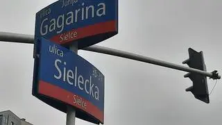 Potrącenie pieszej na Gagarina