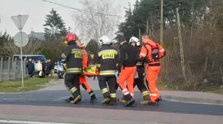 Wypadek w Tarczynie