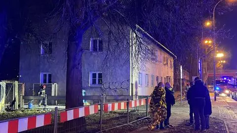 Tragiczny pożar pustostanu. Nie żyje jedna osoba 