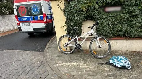 Potrącenie 15-latka na hulajnodze i 10-latka na rowerze