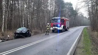 Wypadek pod Wołominem