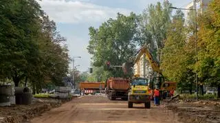 Nowa jezdnia w alei Zjednoczenia