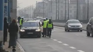 Policyjna akcja w Śródmieściu 