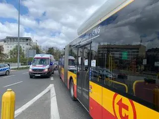 Zderzenie na placu Na Rozdrożu