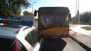 Autobus potrącił pieszego